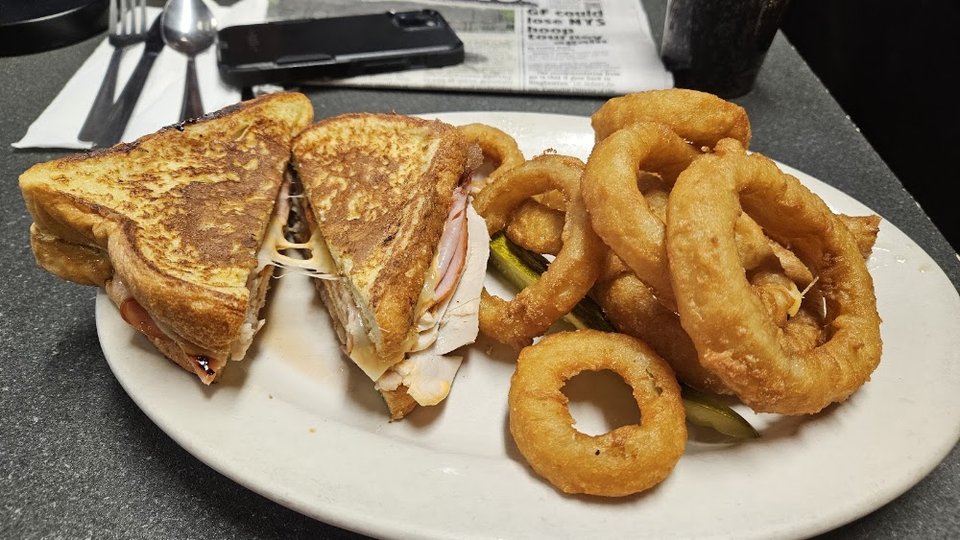 Classic diner menu with homemade specials